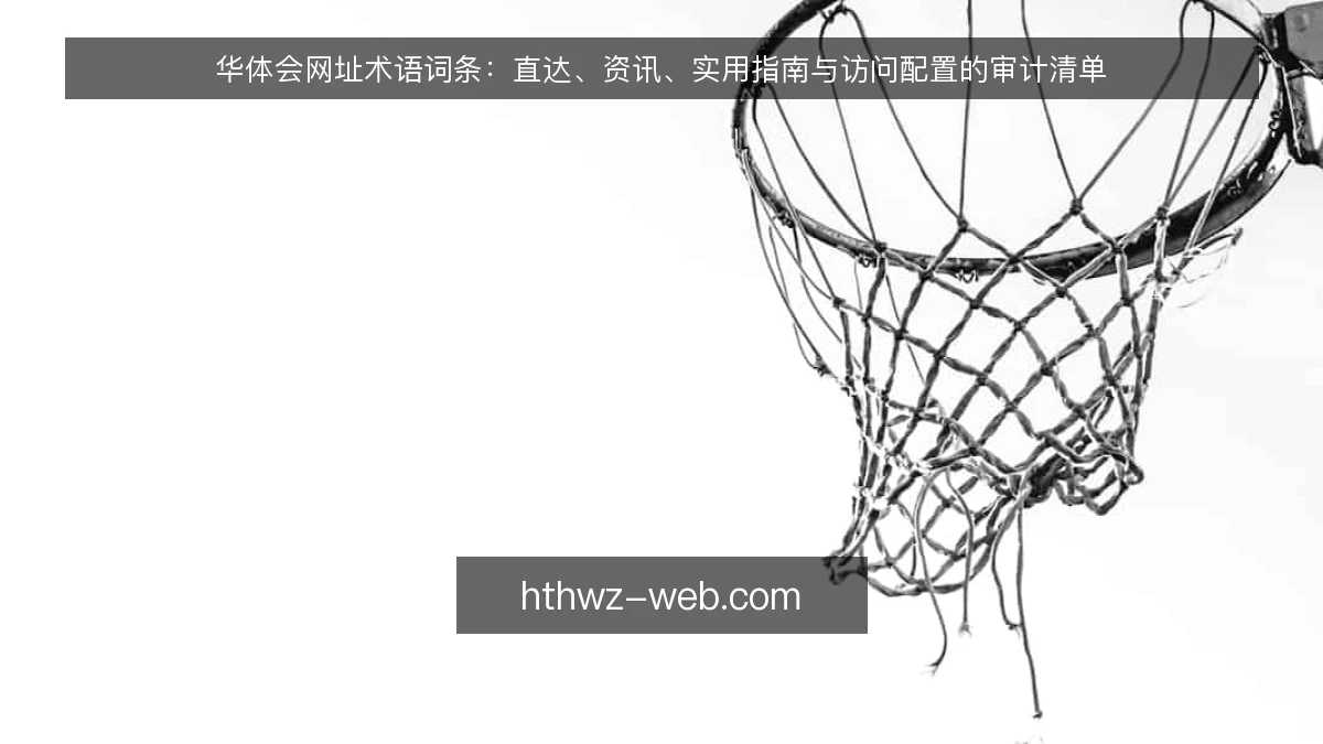 华体会网址术语词条：直达、资讯、实用指南与访问配置的审计清单
